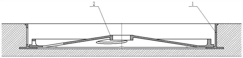 A track base for a medical accelerator treatment bed