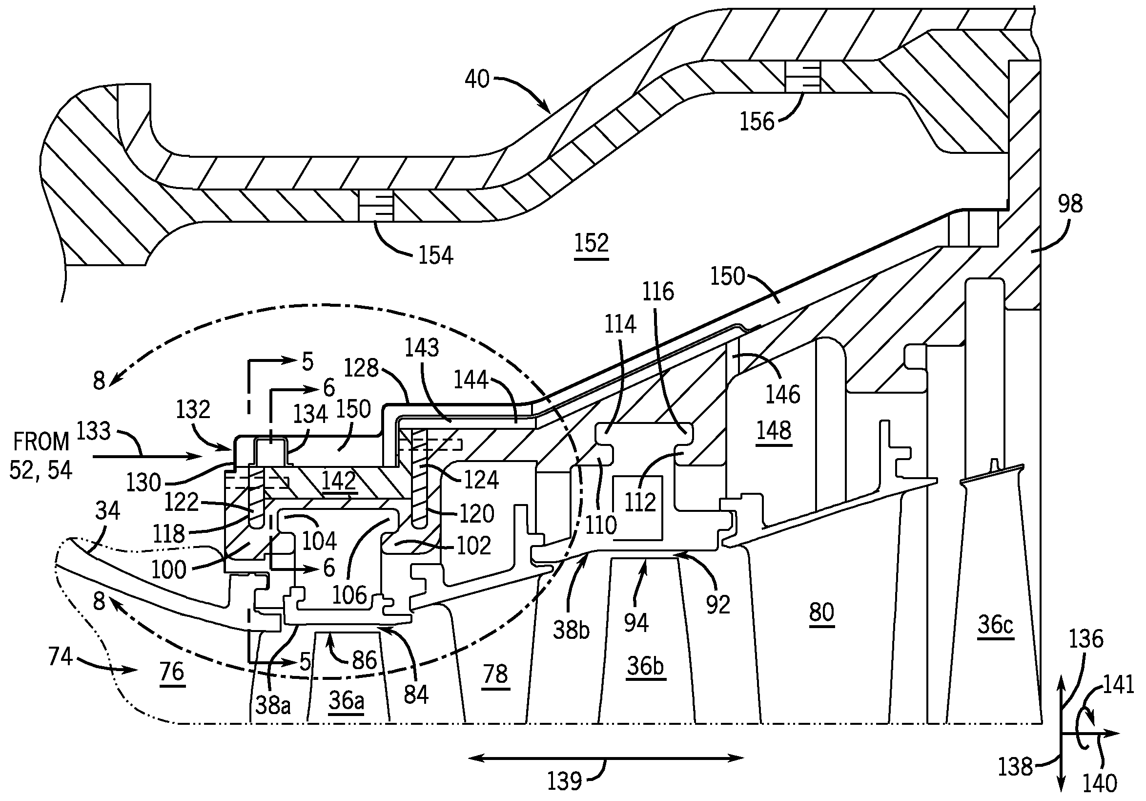 System and method for clearance control in a rotary machine