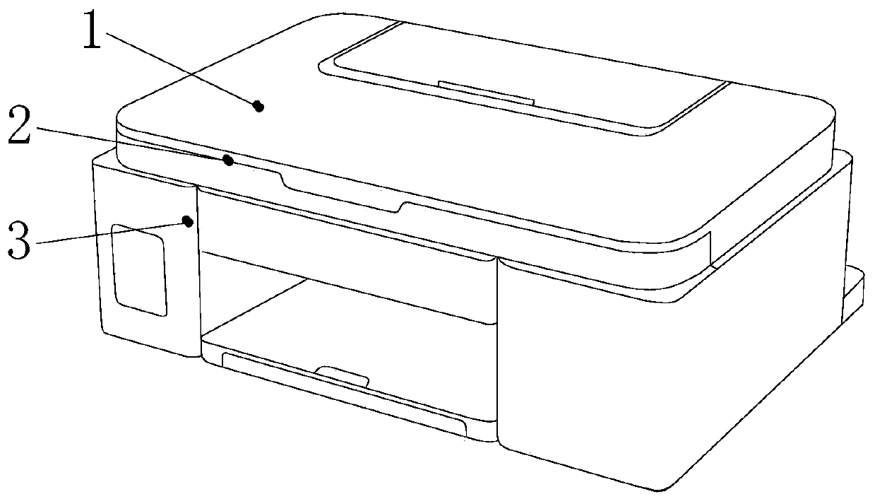 Etching apparatus using inkjet printing