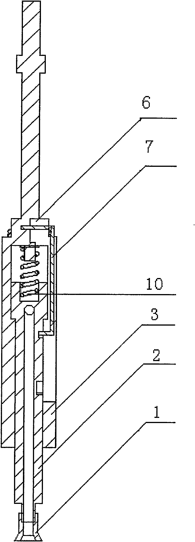 Device for taking and placing chaton automatically