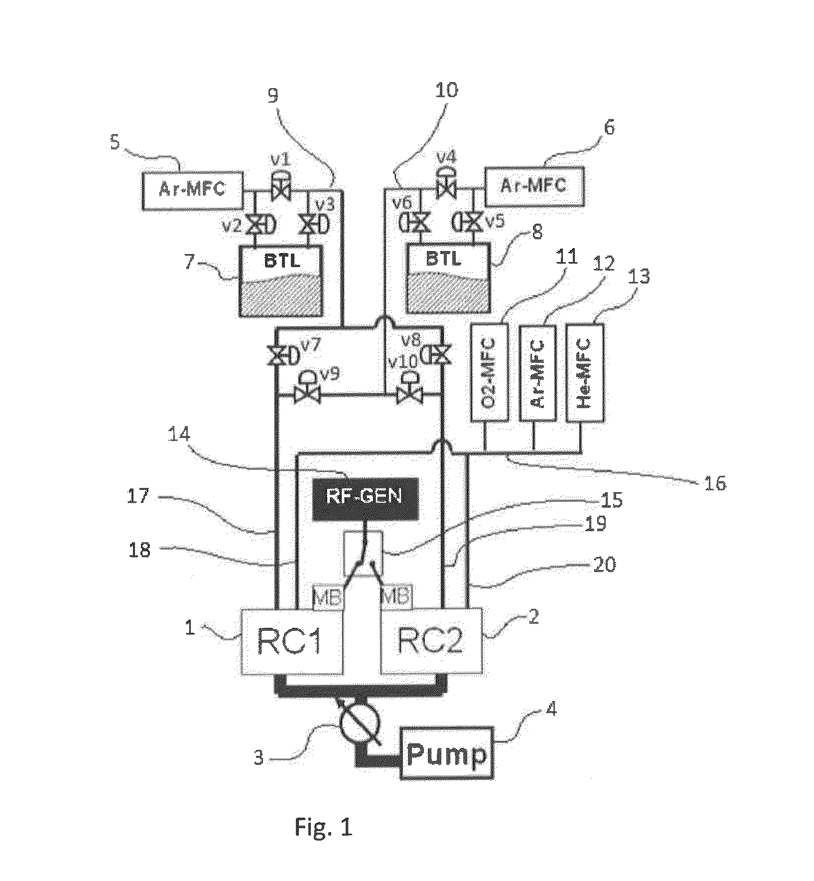 Method for Performing Uniform Processing in Gas System-Sharing Multiple Reaction Chambers