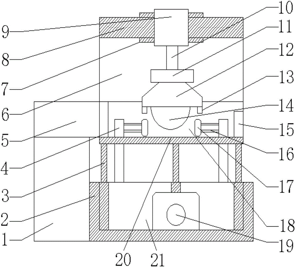 Ore cutting device with dust removal function