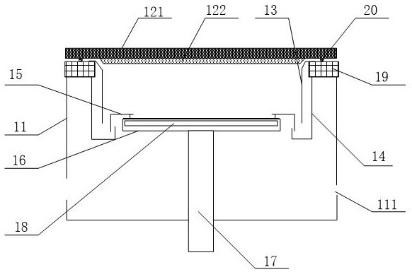 Sputtering device and method with adjustable film stress