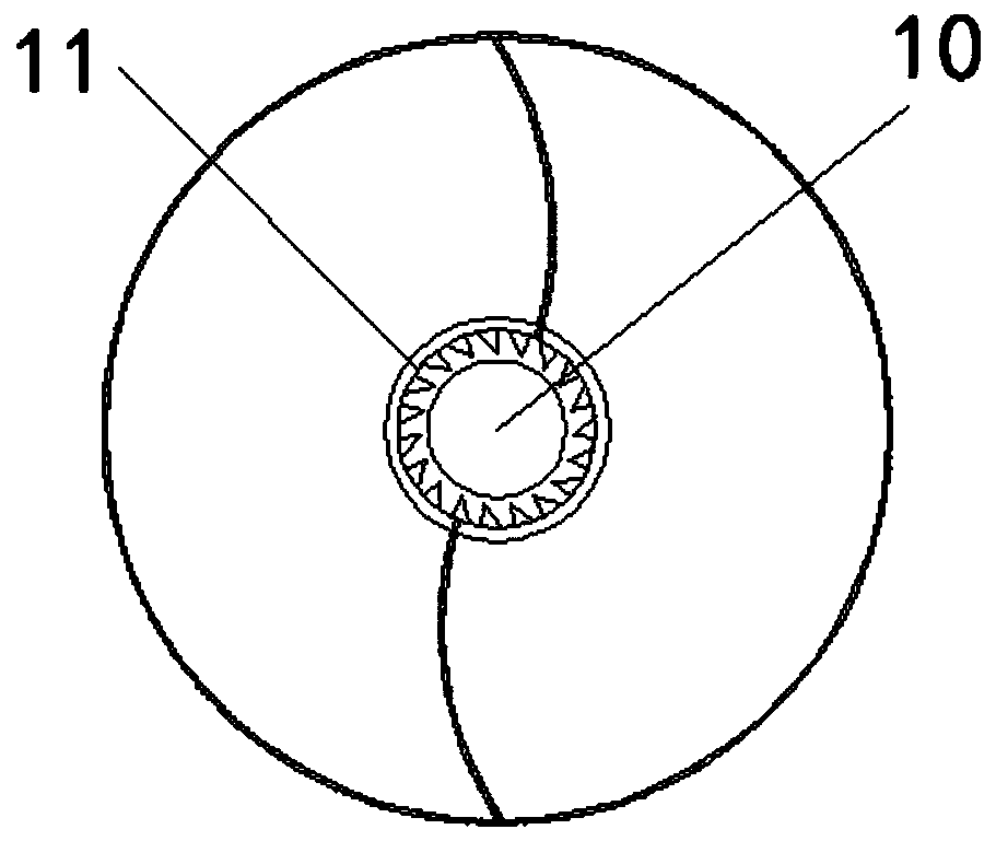 A biological fermentation device that is convenient for cleaning and filtering