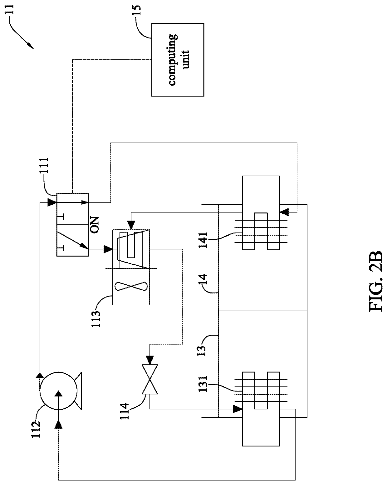 Temperature regulation system and temperature regulation method for machine tool