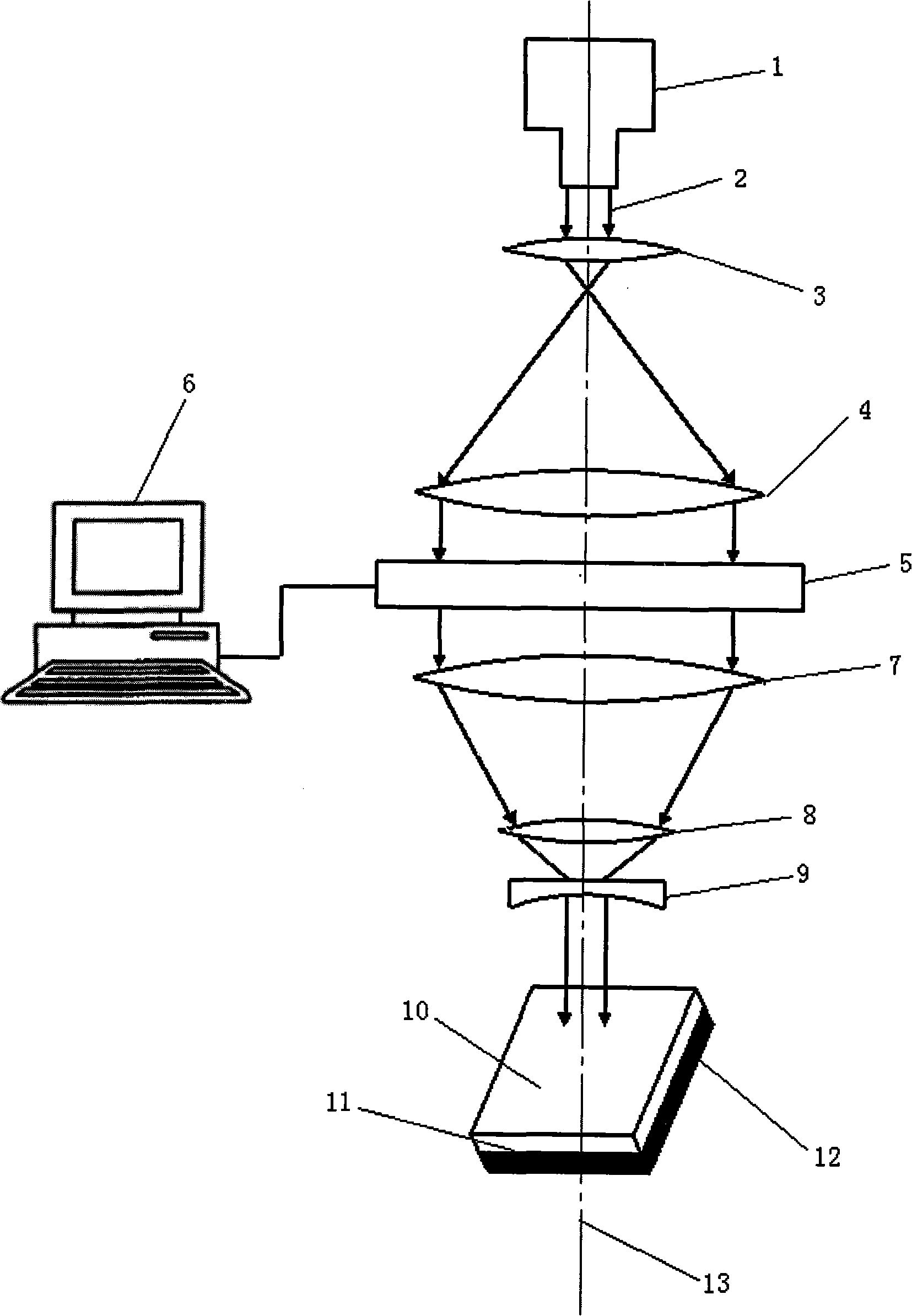 Laser plastic micro-welding method based on LCD space light modulator and device
