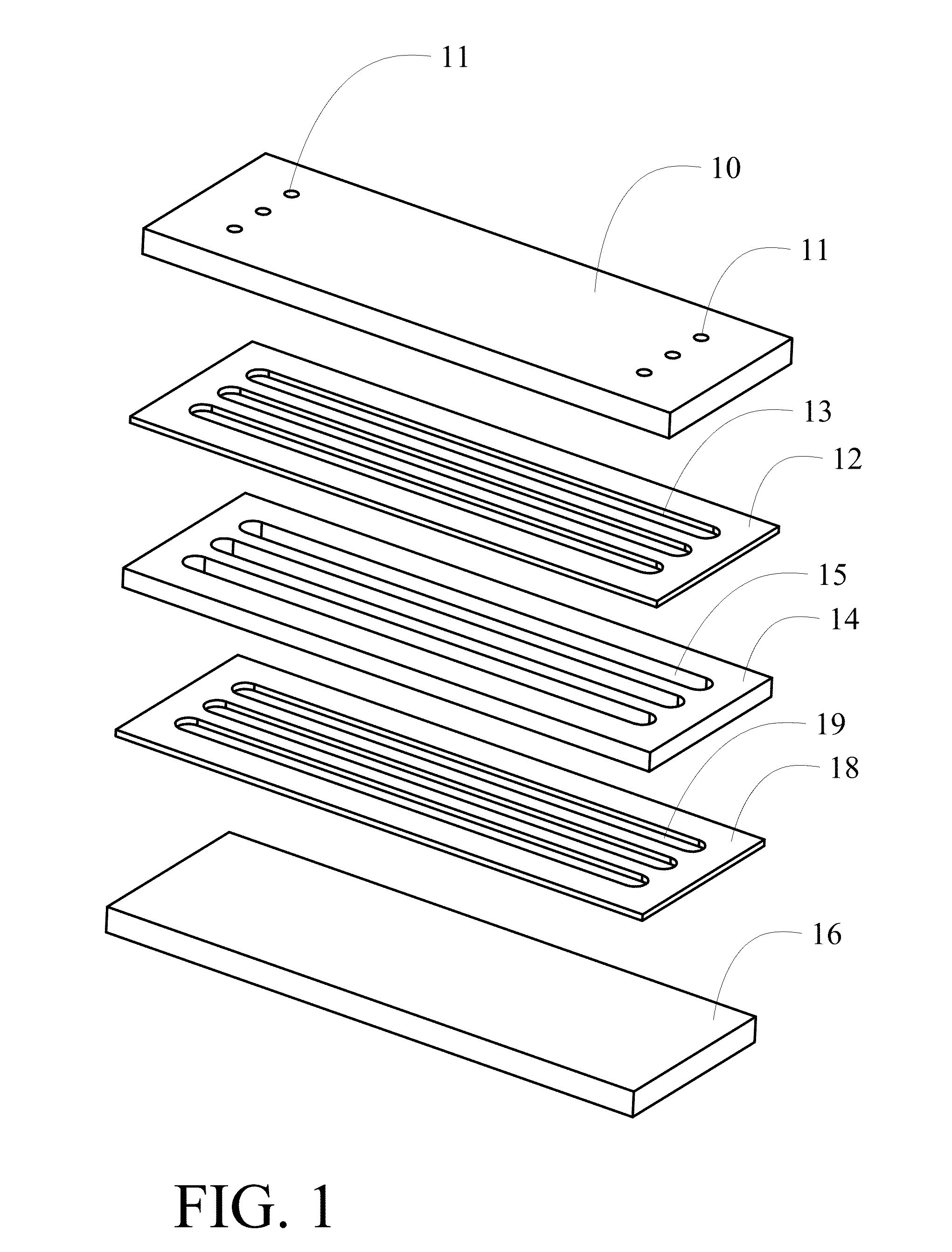 Method and apparatus for taped interlayer flow cell with masking and conductive traces