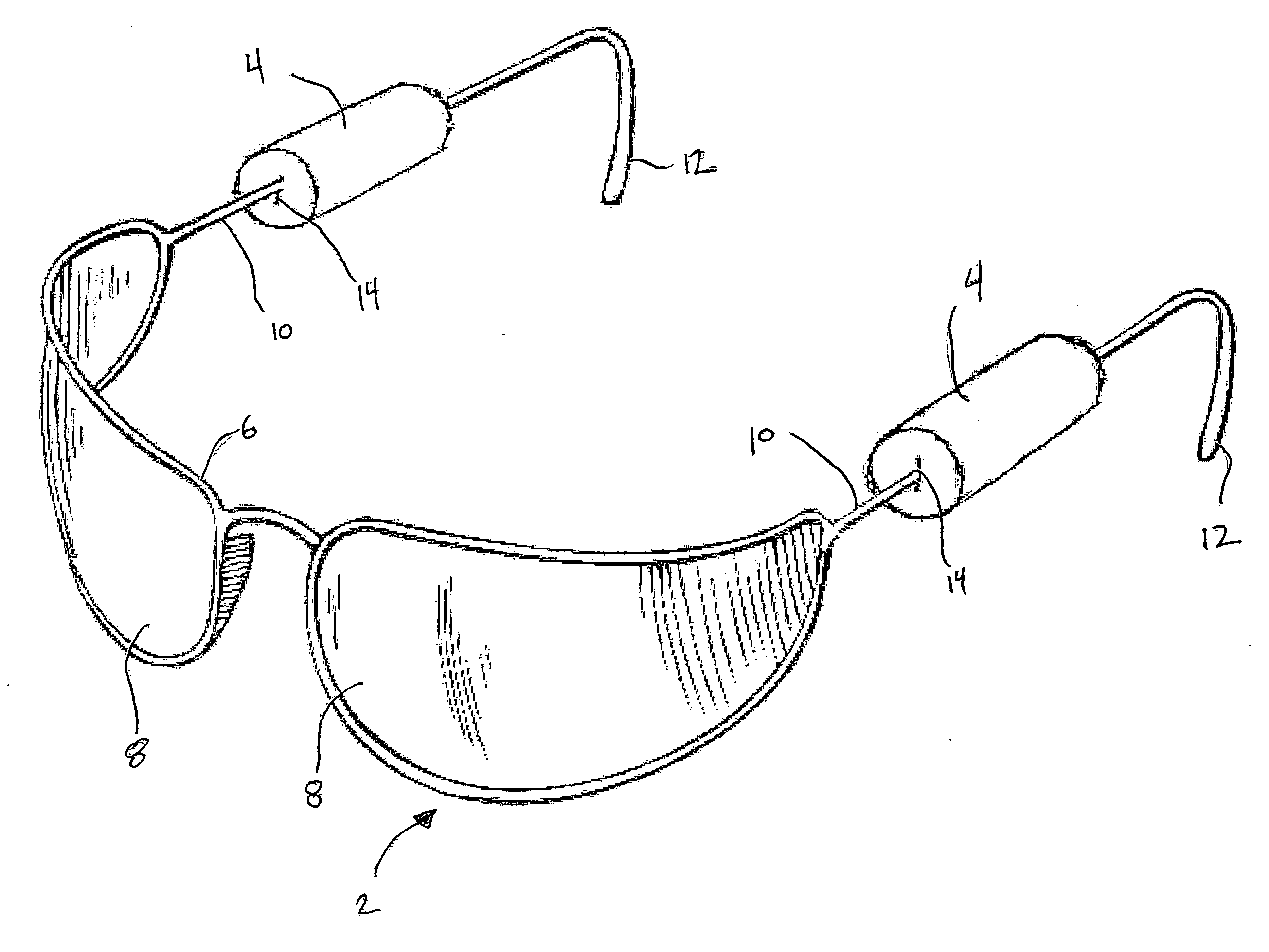 Floatation device for glasses