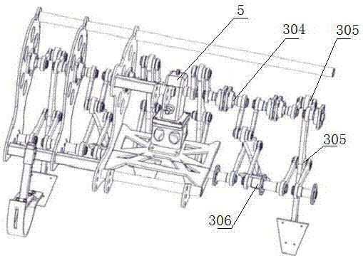 Spade-type rotary cultivator