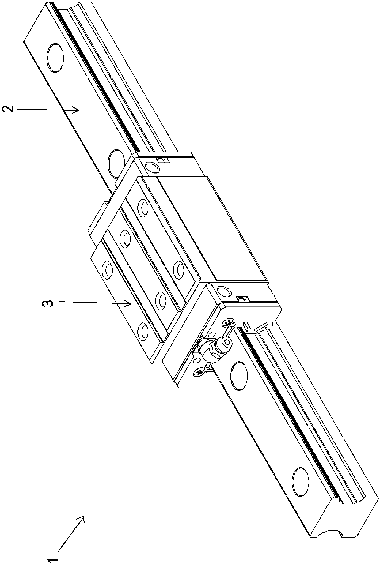 Motion guiding device and cover body used in motion guiding device