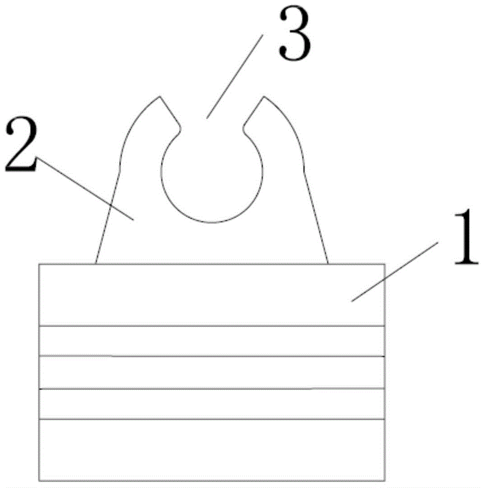 A fixing wire clamp for photovoltaic assembly connecting wires