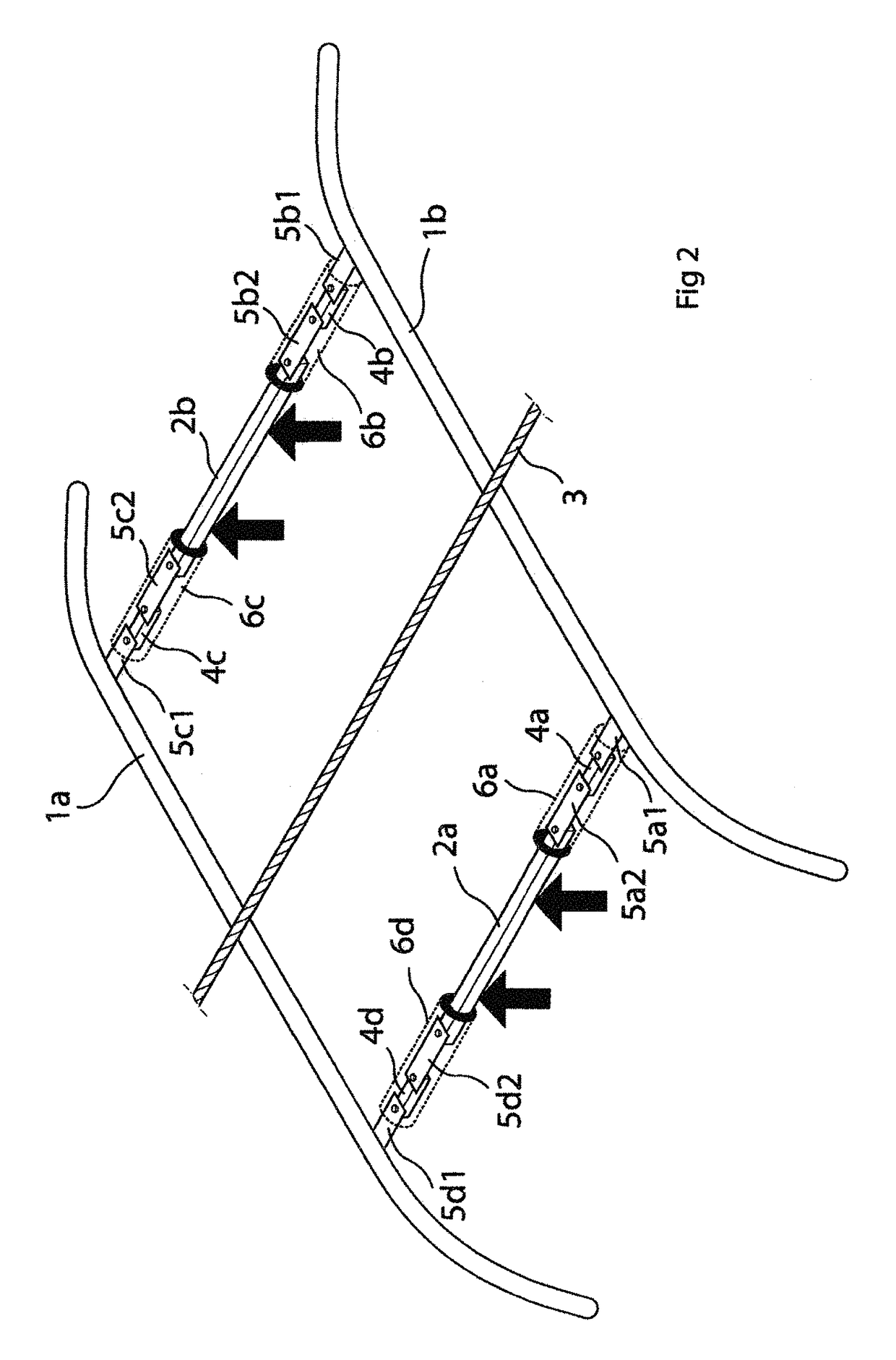 Device for monitoring wear on overhead lines