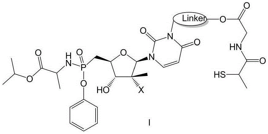 Prodrug containing tiopronin structure, preparation method of prodrug, pharmaceutical composition and application of pharmaceutical composition