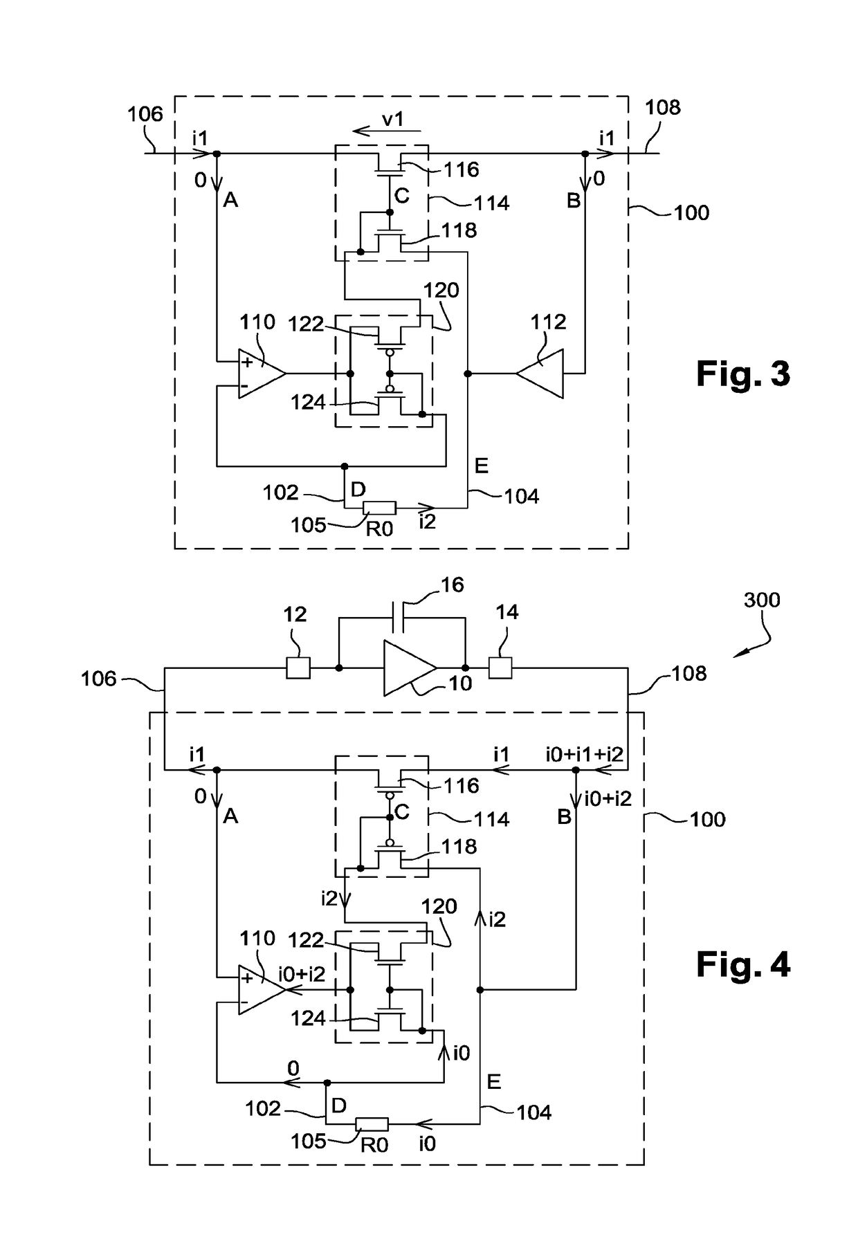 Device modifying the impedance value of a reference resistor