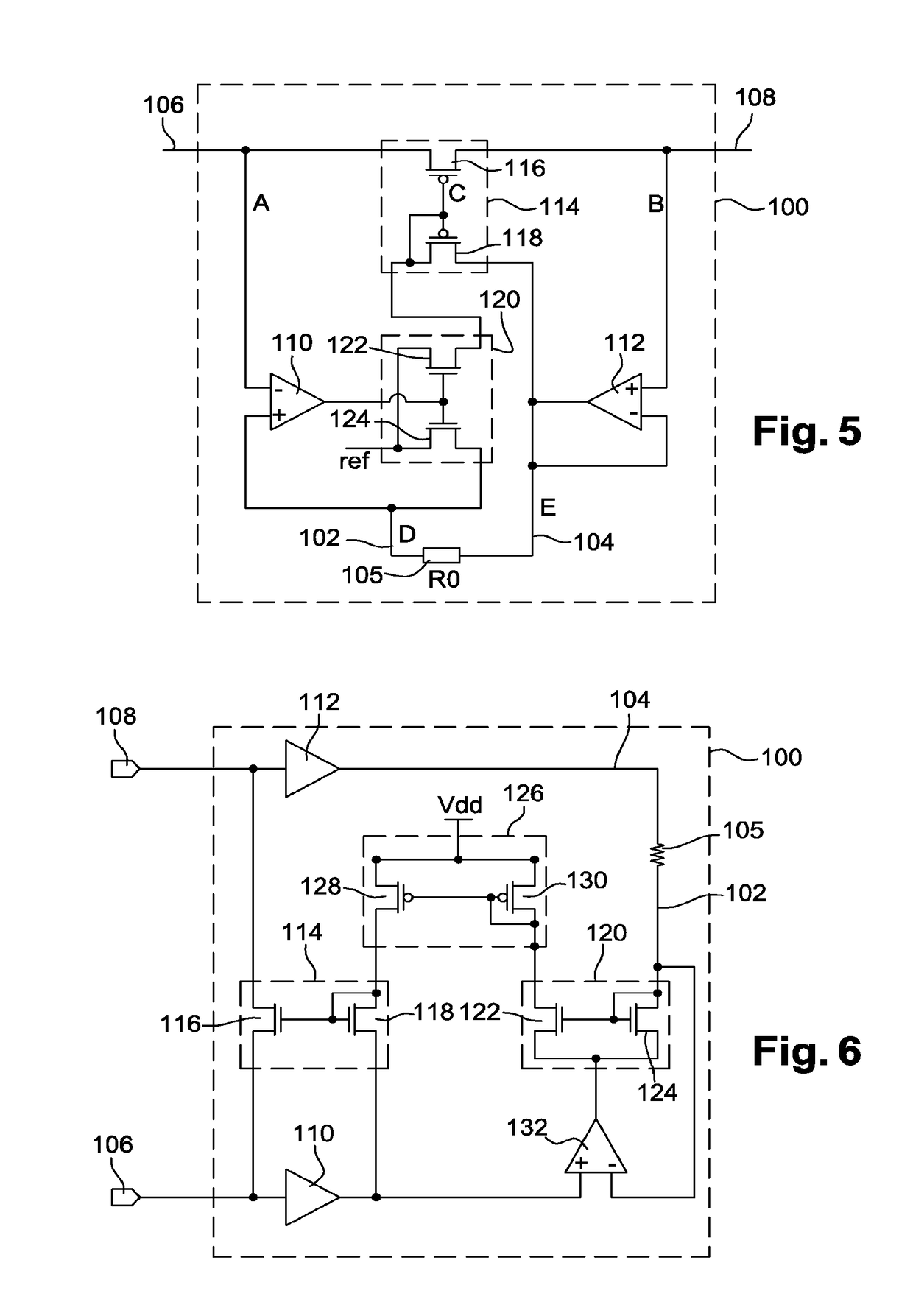 Device modifying the impedance value of a reference resistor