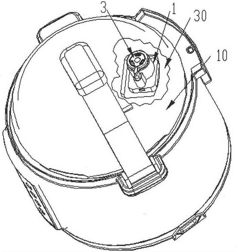 Electric pressure cooker with adjustable pressure limit