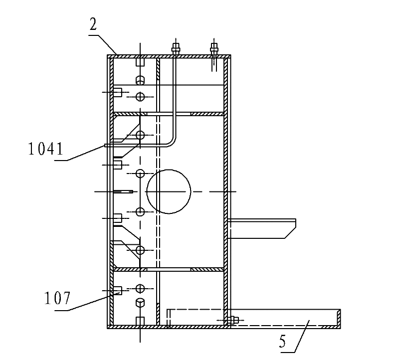 Test system and test method for water tightness test of tunnel deformation joint waterstop