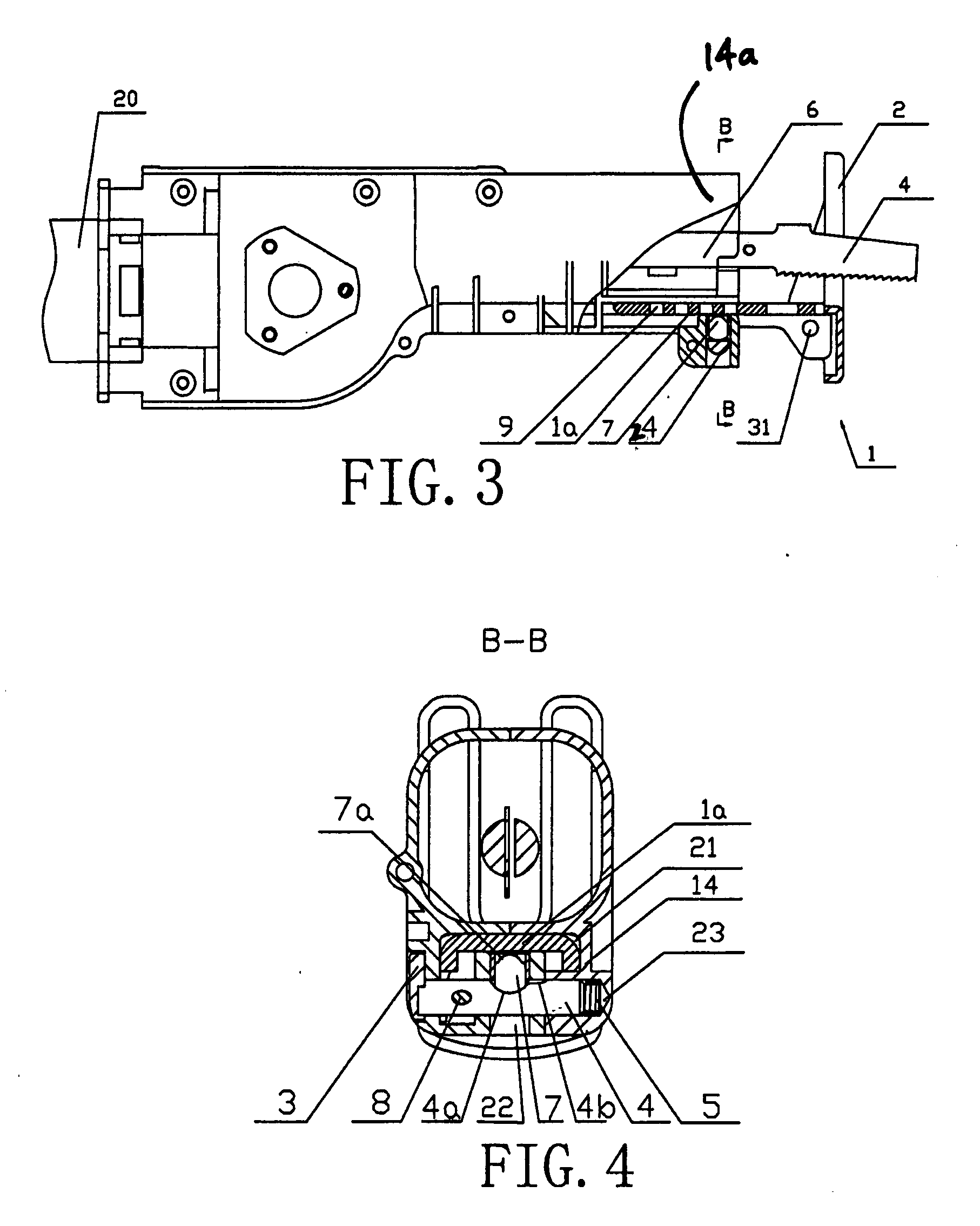 Support shoe for a reciprocating saw