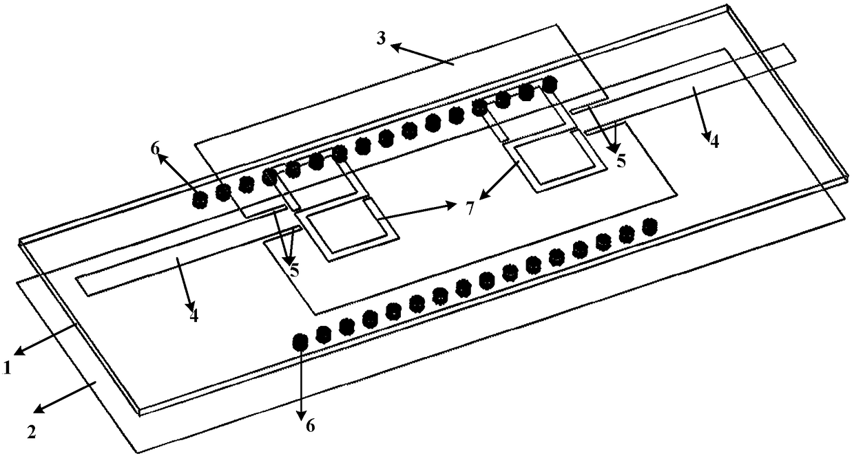 Substrate-integrated waveguide bandpass filter based on a novel complementary split-ring resonator structure