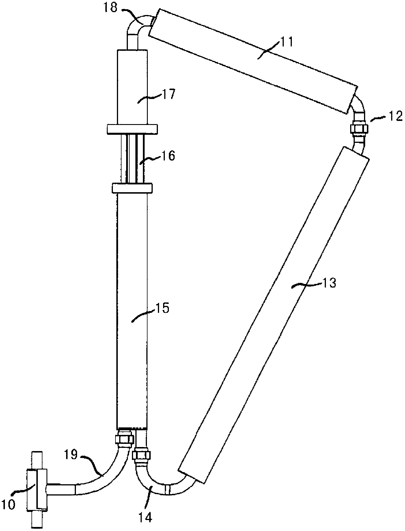 Boiler and liquid piston thermomotor thereof