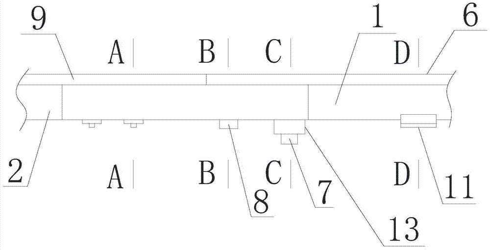 An electric bed frame