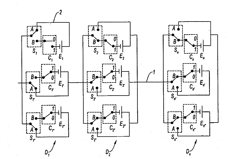 Method for securing the operation of an electric battery