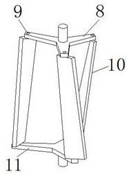 A convenient mobile soil repair agent adding device