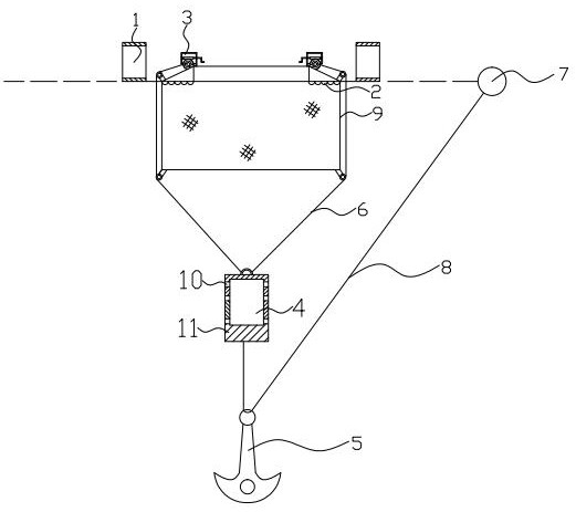 Deep water net cage with pulley lifting mechanism