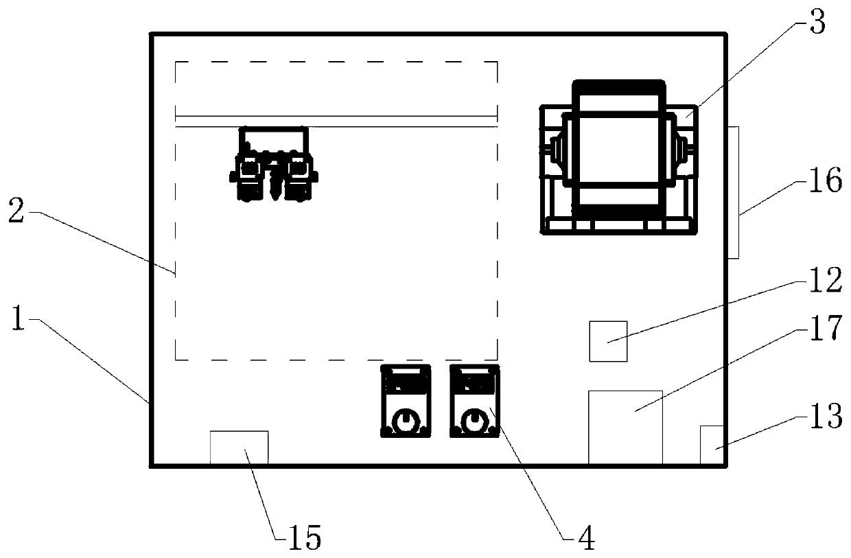 Model cooling system of 3D printer