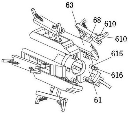 A positioning mechanism for an anti-corrosion coating spraying device inside a chemical reaction kettle