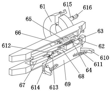 A positioning mechanism for an anti-corrosion coating spraying device inside a chemical reaction kettle