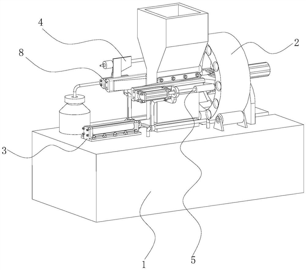 Inner wall polishing rust-proof device for steel pipes