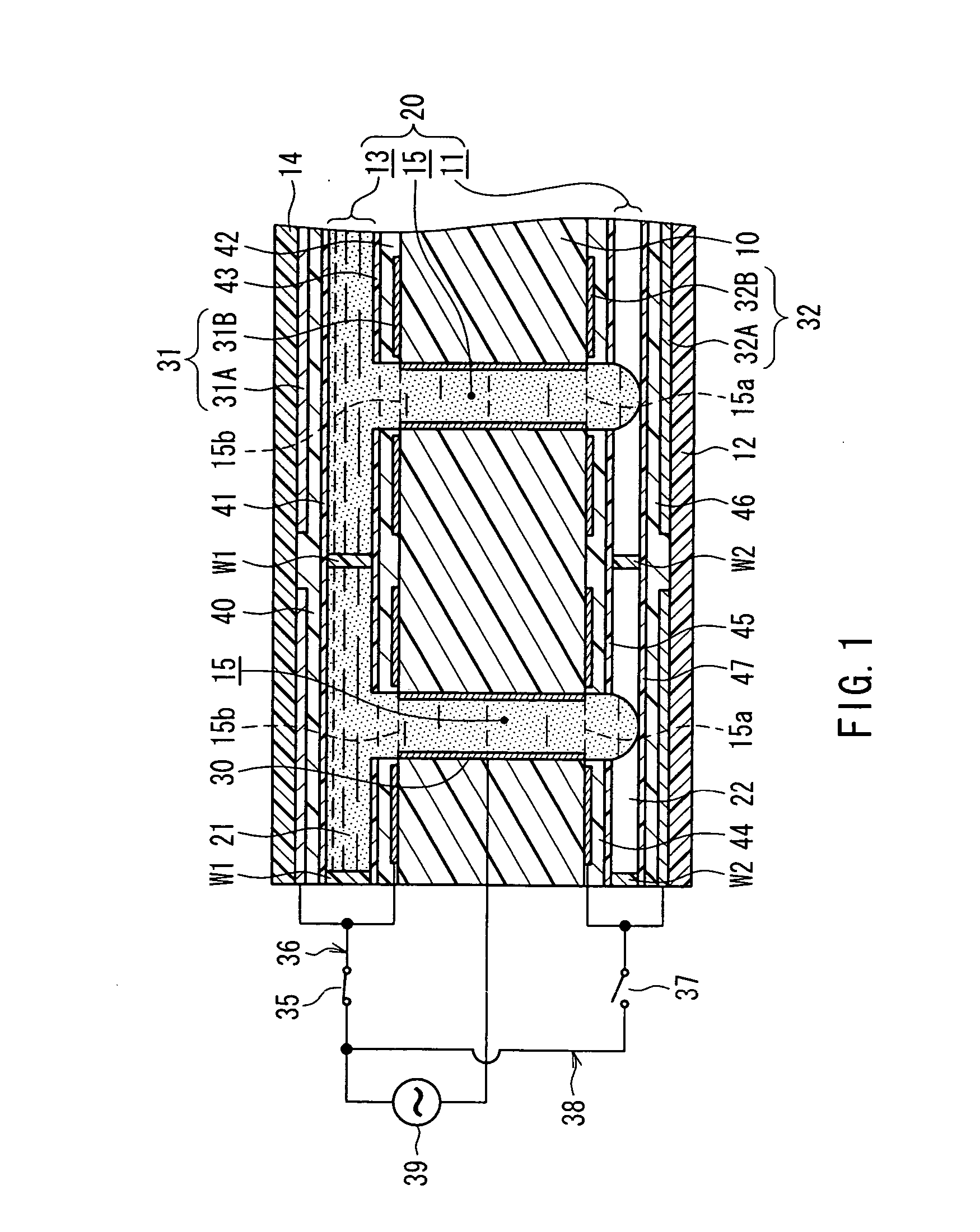Display device and electric apparatus using the same
