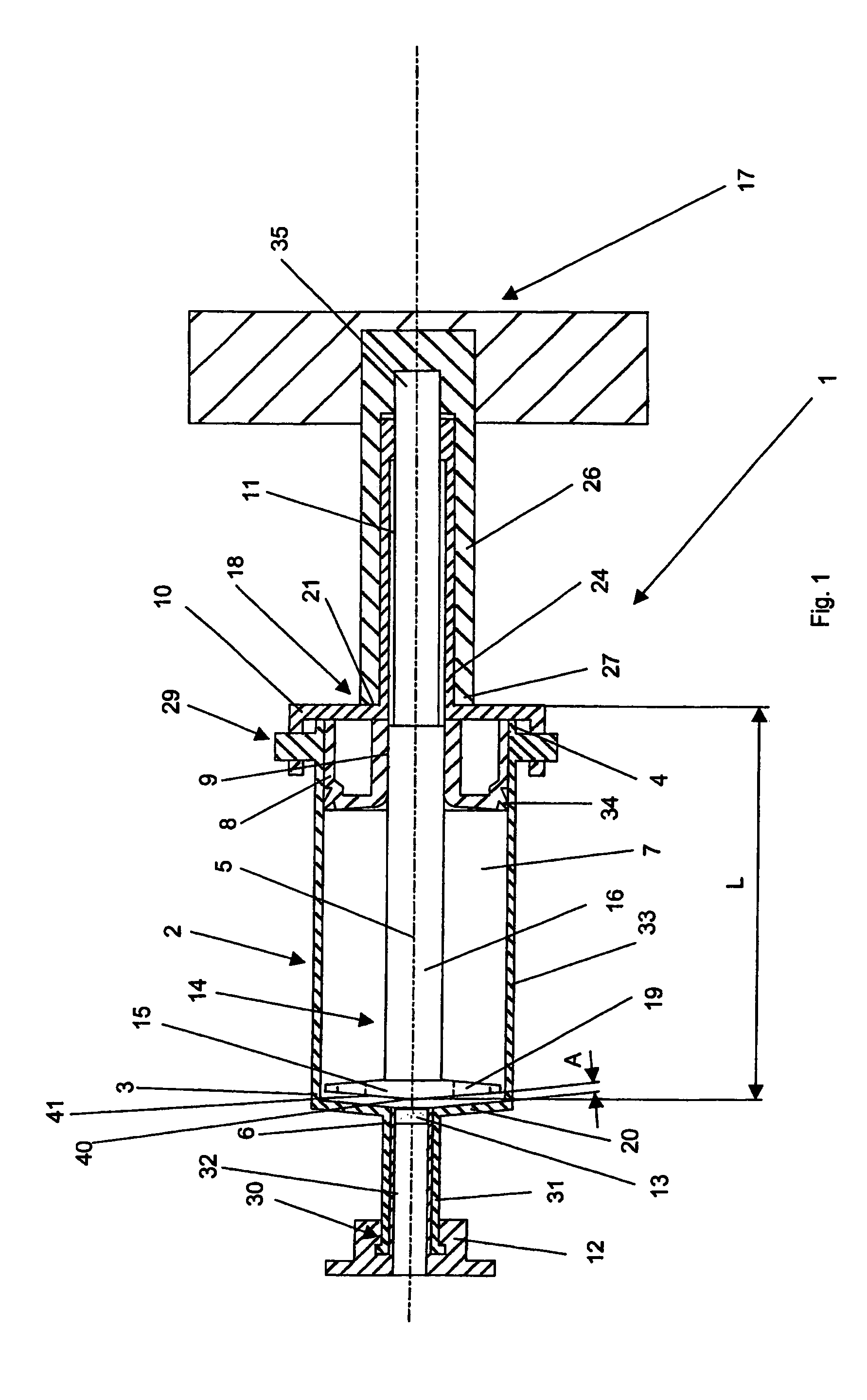 Device for mixing and/or injecting cements
