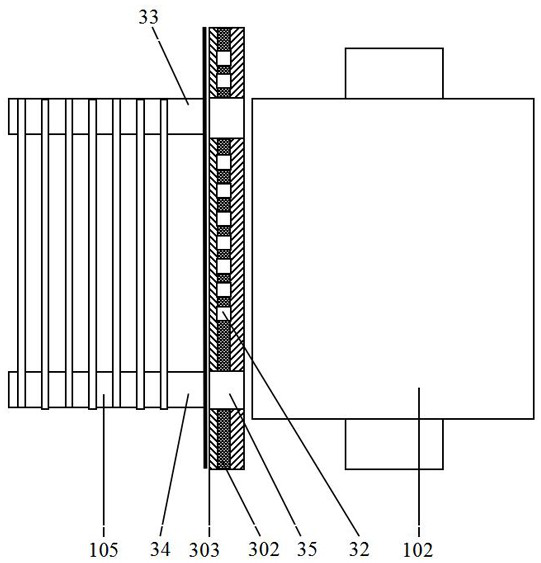 Liquid-immersed non-combustible power transformer