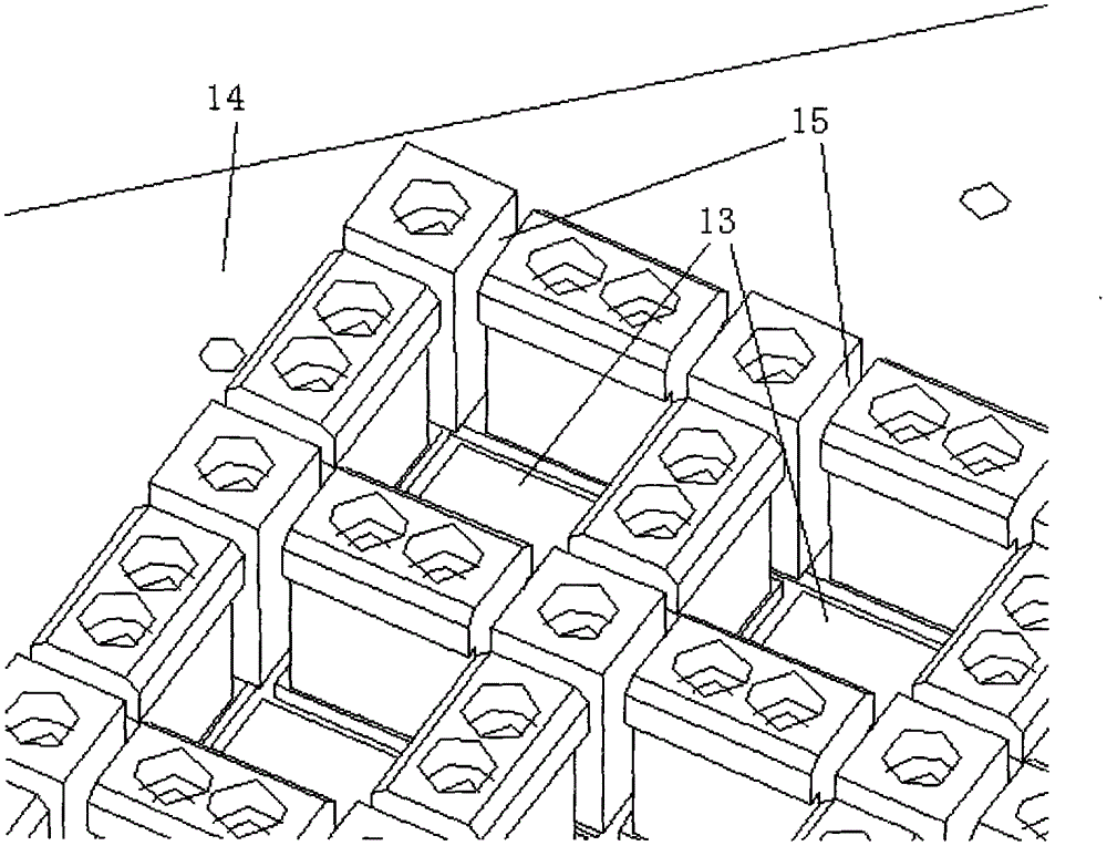 A Cube Magnet Pushing Mechanism Based on Halbach Permanent Magnet Array