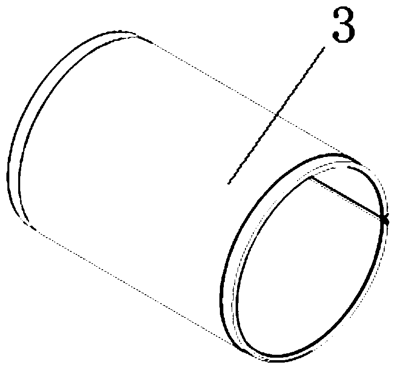 Dry-type high-voltage low-inductance coaxial peaking capacitor and manufacturing process