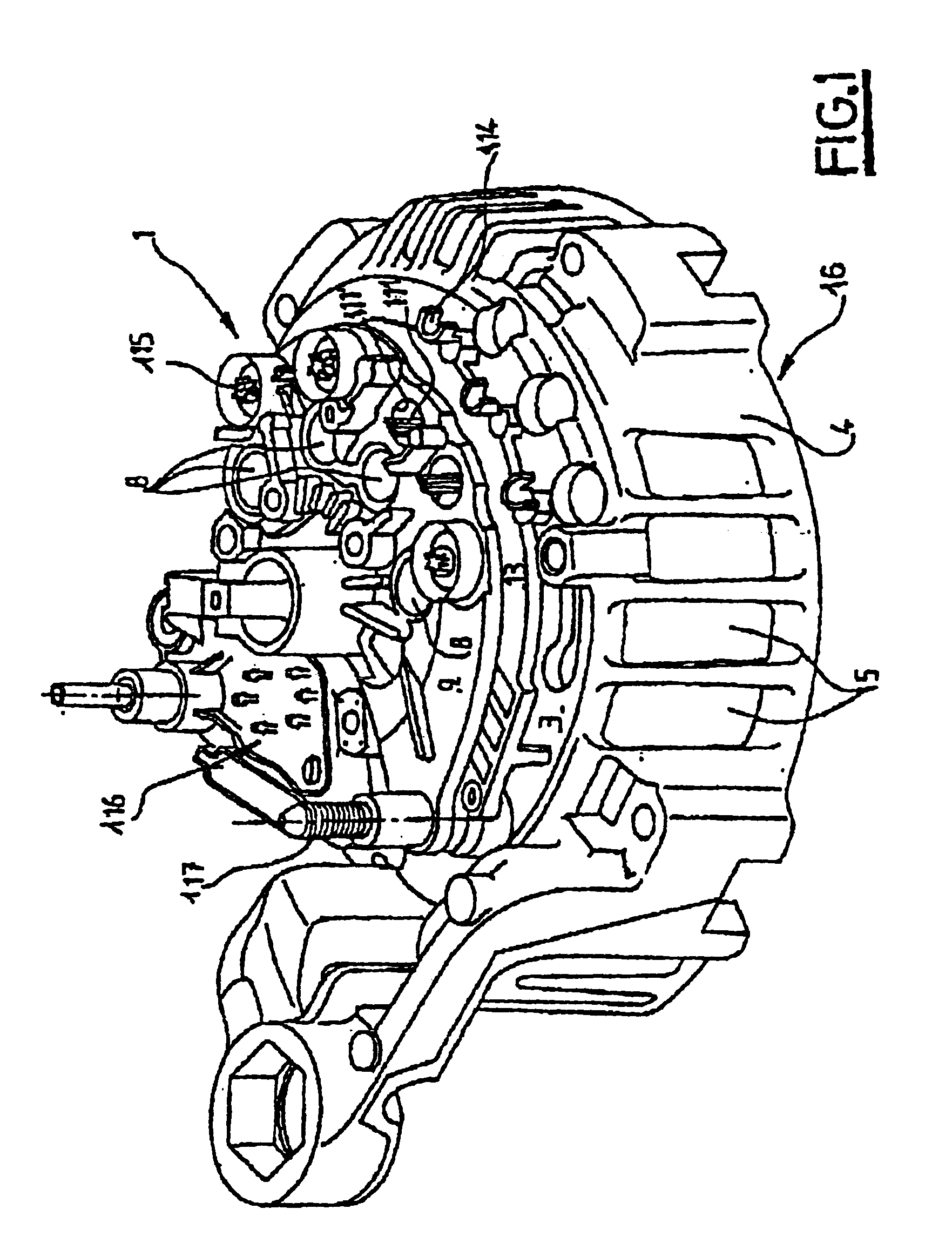 Rotating electrical machine, in particular alternator for motor vehicle