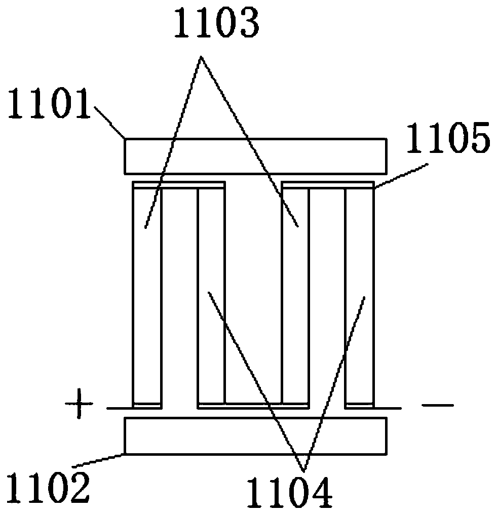 Power generation device utilizing geothermal temperature difference