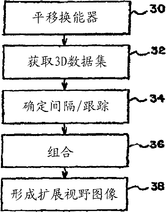 Extended volume ultrasound data display and measurement
