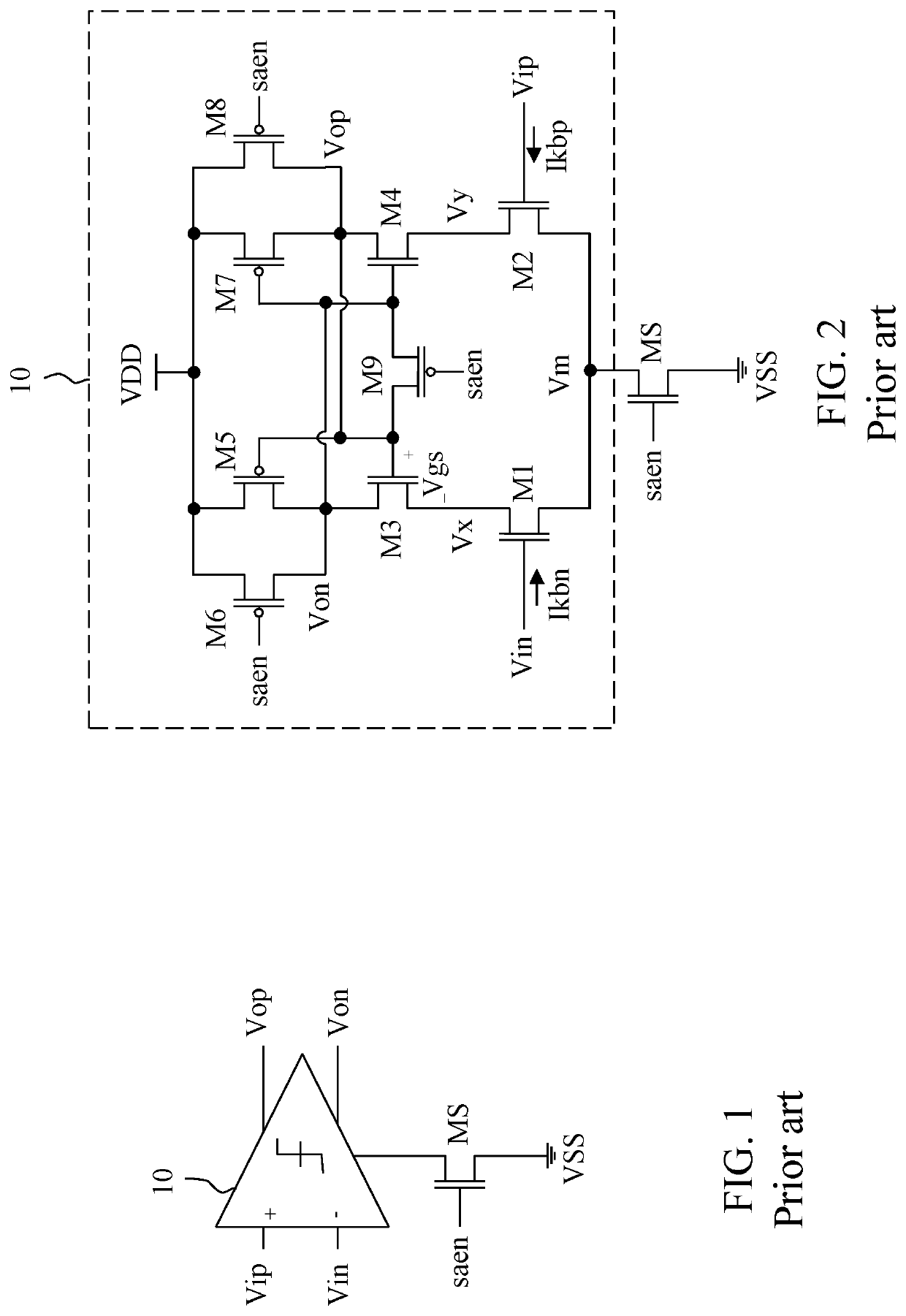Comparator circuit with low power consumption and low kickback noise