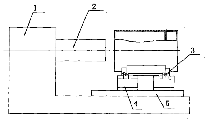 Machining method for finely boring stand and finely bored stand thereof