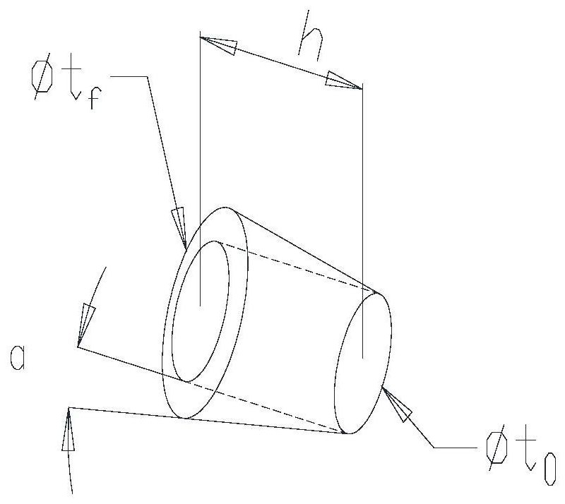 A pipe joint rolling connection forming tool and rolling connection process based on high filling rate