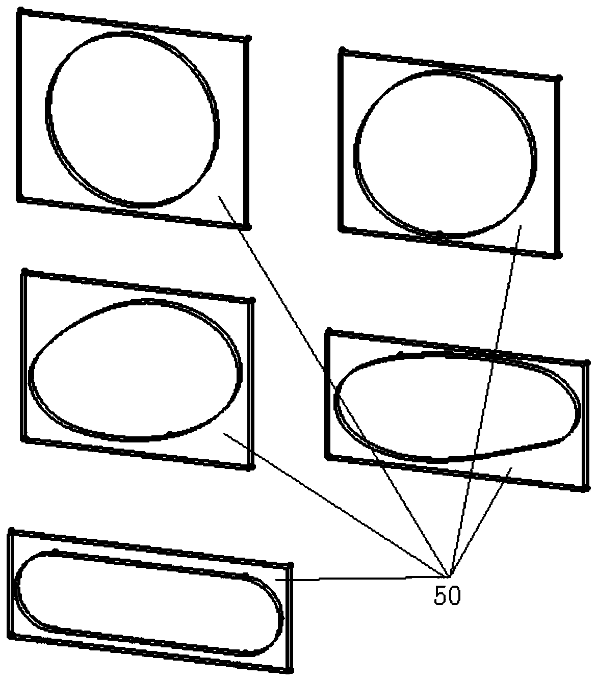 Manufacturing method of special-shaped metal air pipe