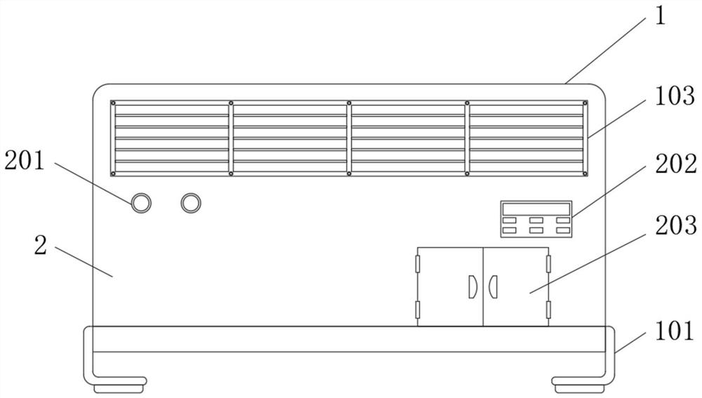 Plasma type air disinfection machine with humidifying function