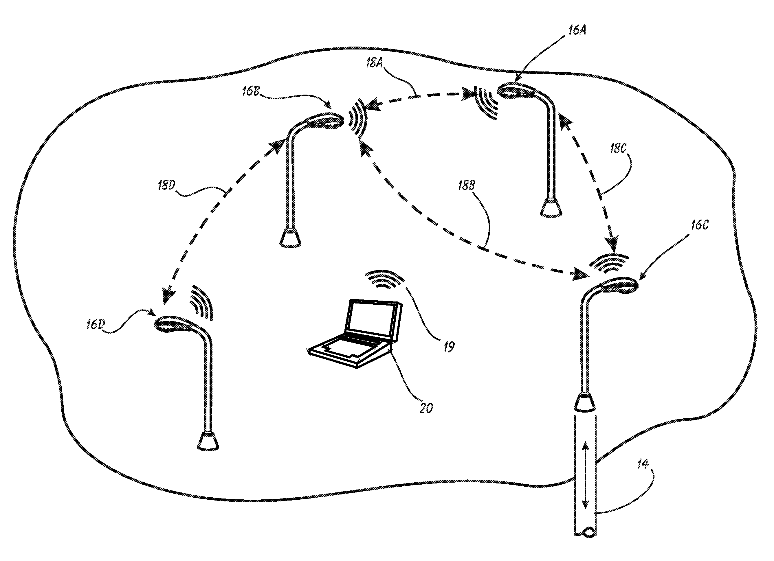 Combination Lamp and Wireless Network Access System