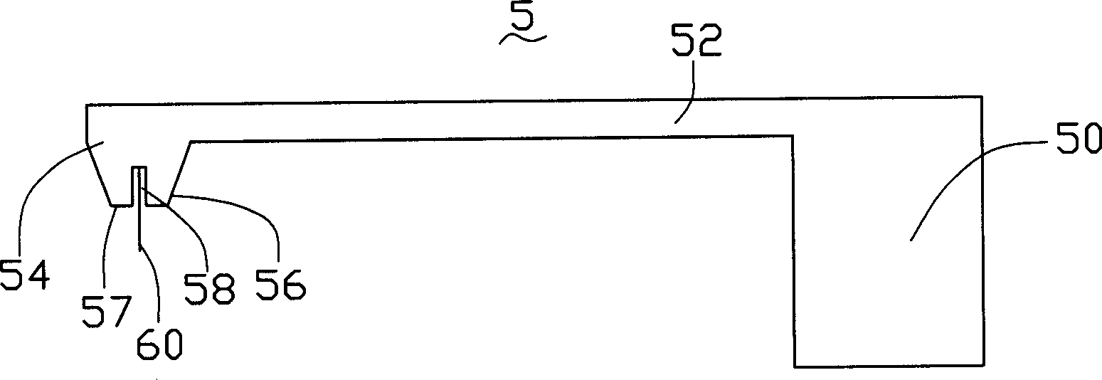 Probe unit of microscope with atomic force and manufacturing method