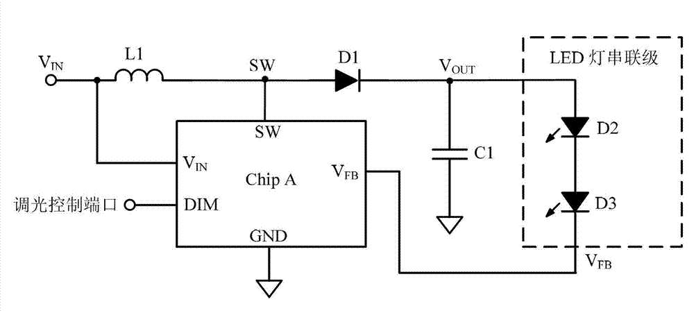 Constant current dc-dc converter and constant current led drive dc-dc converter with digital pwm control