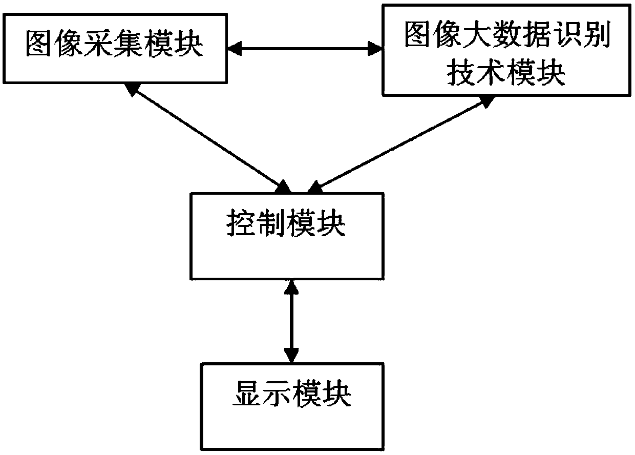 Disabled school process teaching system based on image big data identification technology