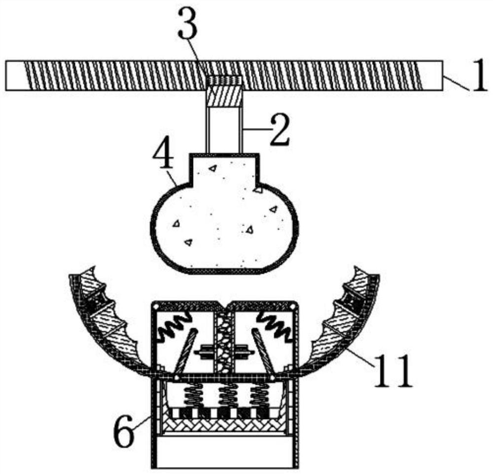 Embellishment equipment for craft arc-shaped ceramics